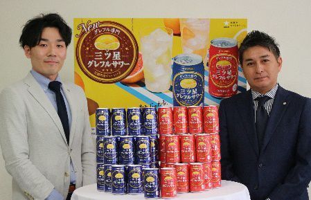 左からサッポロビールの木村氏と武内氏