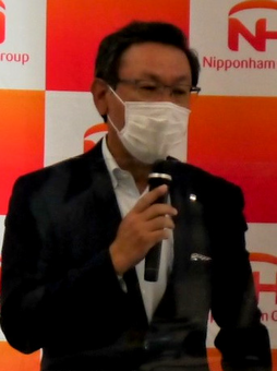 日本ハム・井川伸久代表取締役副社長