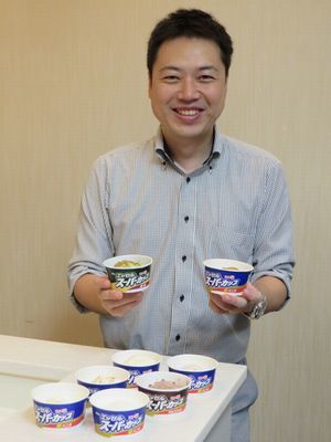 明治 加工食品営業本部フローズンデザート営業部マーケティング2グループ 松野友彦氏