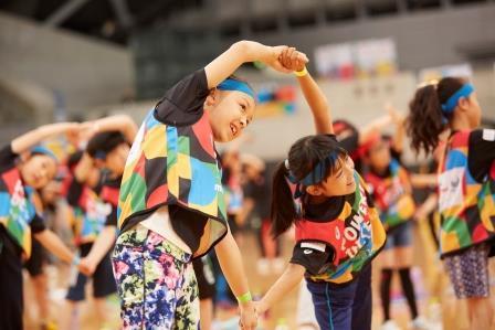 「meijiTokyo 2020 Fes」で実施している“meiji POWER! 体操”