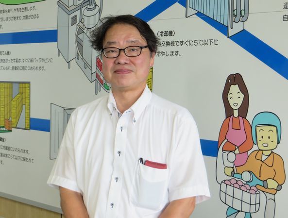 ひまわり乳業 吉澤文治郎社長