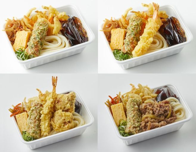 丸亀製麺「丸亀うどん弁当」全4種類