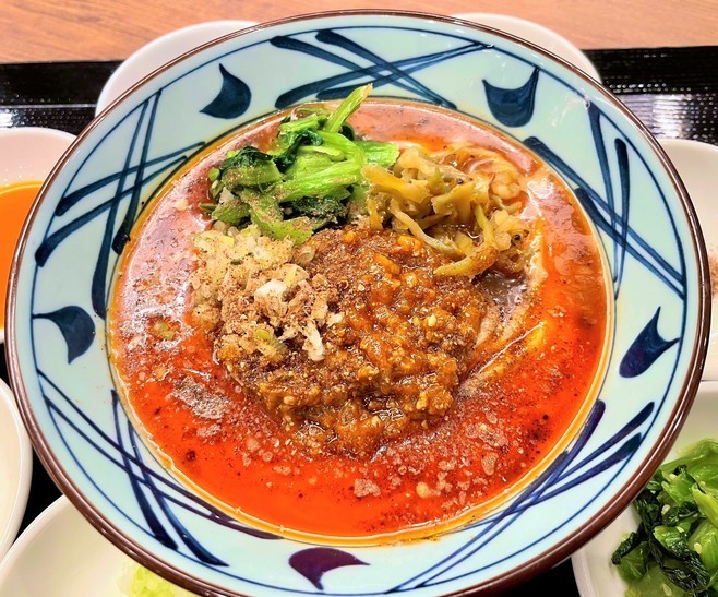 丸亀製麺「シビ辛麻辣坦々うどん」