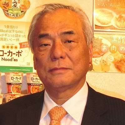 明星食品(株)代表取締役社長、松尾昭英氏