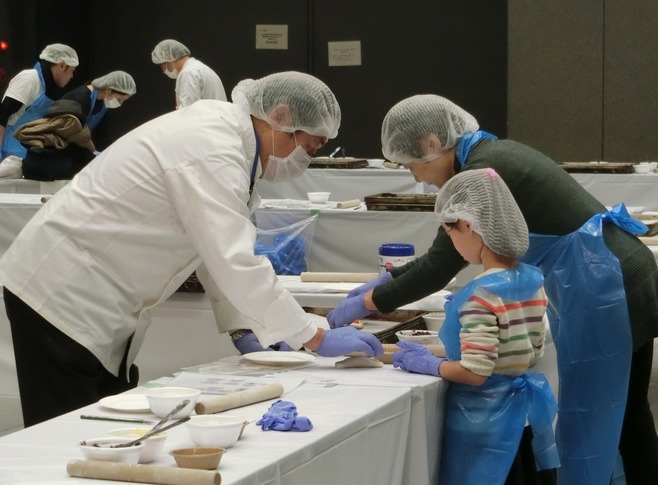 国産小麦を使用した本格的なパン作りを体験