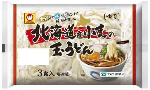 「マルちゃん 北海道産小麦の玉うどん」