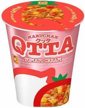 マルちゃんQTTA「TOMATO CREAM ラーメン」