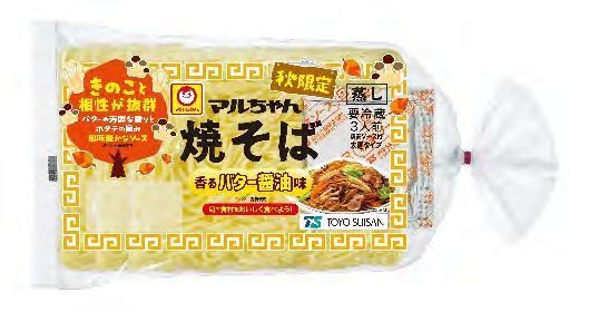 「マルちゃん焼そば 秋限定香るバター醤油味」