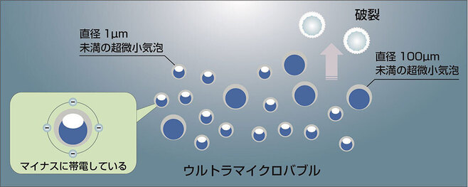 糊粉層の除去には「ウルトラマイクロバブル水」を使用/新型無洗米製造装置「MPRP36A」(サタケ)