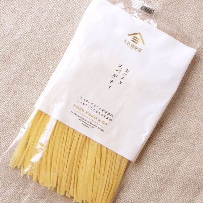 久世福商店「生パスタ スパゲティ 120g」