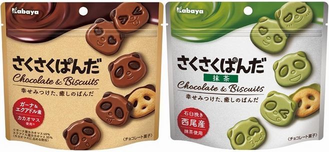 カバヤ食品「さくさくぱんだ」