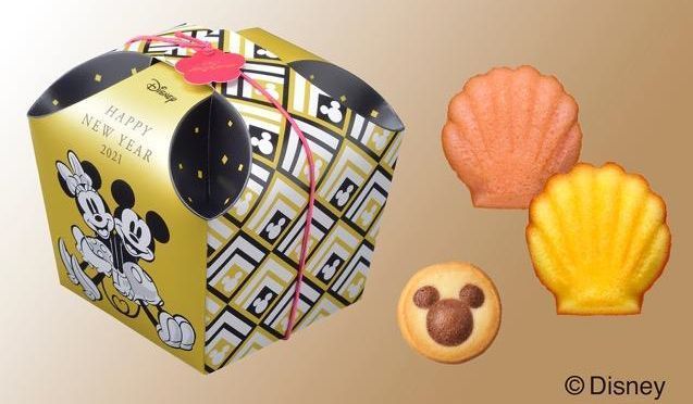 銀座コージーコーナー「〈ディズニー〉新春マドレーヌ&クッキー(6個入)」