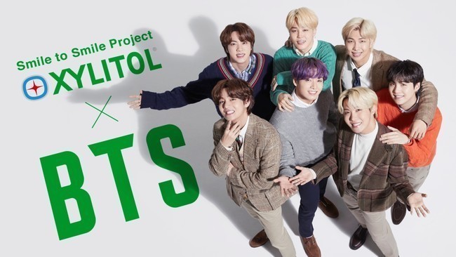 XYLITOL×BTS「Smile to Smile Project」イメージ