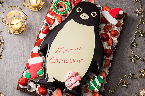 ホテルメトロポリタン 2021年「Suicaのペンギン クリスマスパーティーケーキ」
