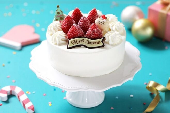 パステル「Xmasイチゴのショートケーキ5号」