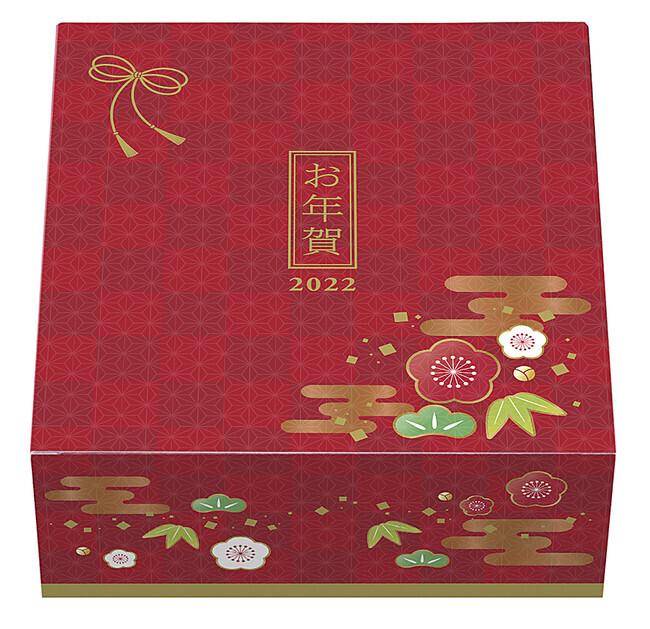 銀座コージーコーナー2022年“スイーツおせち”専用BOX(9個入り用)