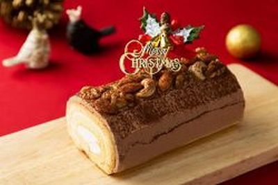 RIZAP「クリスマスケーキ(ブッシュドノエル）」