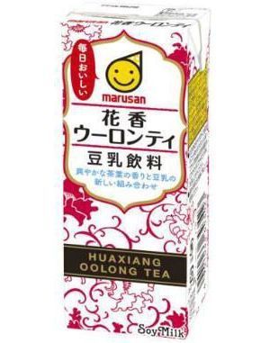 「豆乳飲料 花香 ウーロンティ」(マルサンアイ)