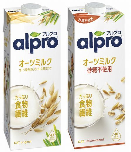 「ALPRO たっぷり食物繊維 オーツミルク ほんのり甘い/砂糖不使用(1000ml)」