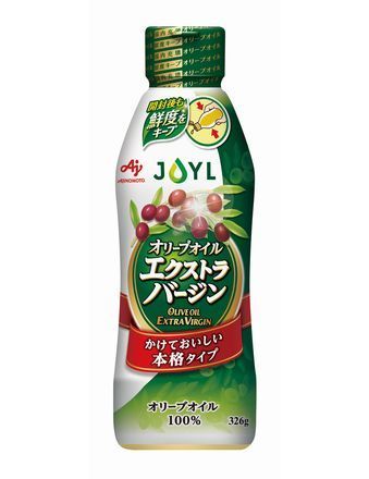 JOYL「AJINOMOTOオリーブオイルエクストラバージン」(326g鮮度キープボトルタイプ)/J-オイルミルズ